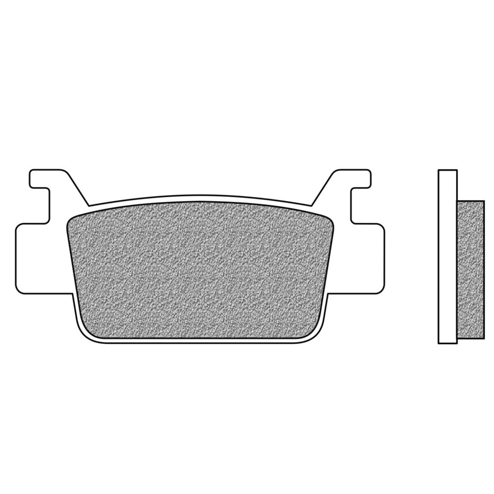 New NEWFREN Rear Brake Pad - Off Road ATV Sintered For HONDA 1-FD0397-SV | Australian Moto Spares