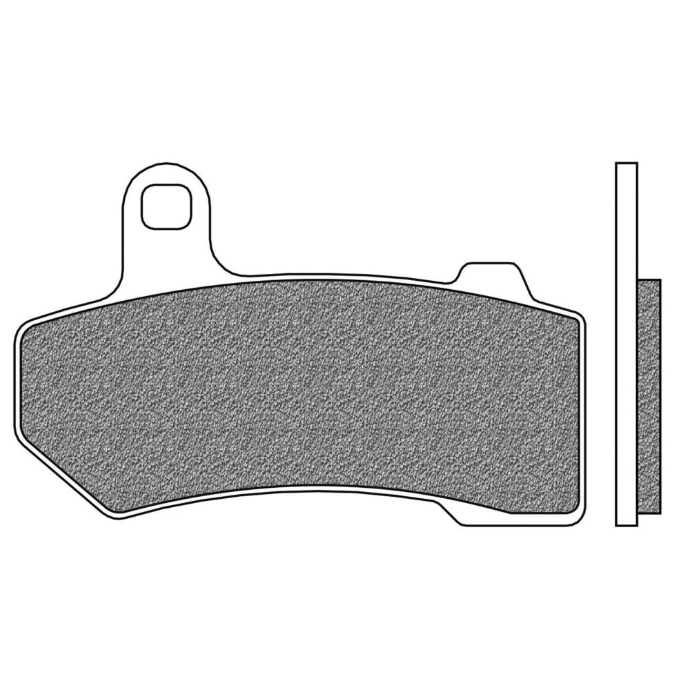 NEWFREN Heavy Duty Sintered Brake Pad - Front For HARLEY DAVIDSON 1-FD0405-SH