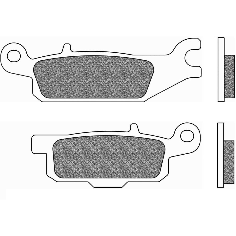 New NEWFREN Rear Brake Pad - Off Road ATV Sintered For YAMAHA 1-FD0428-SV | Australian Moto Spares