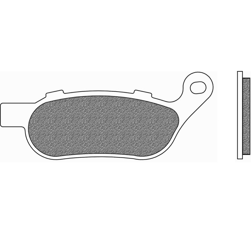 NEWFREN Rear Brake Pad-Road Heavy Duty Sintered For HARLEY DAVIDSON 1-FD0436-SH