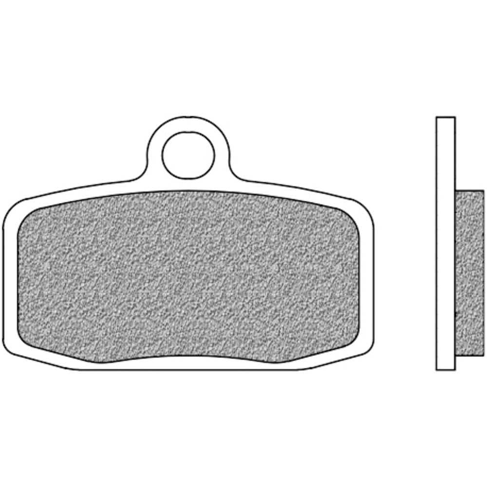 NEWFREN Dirt Organic Brake Pad-Front For HUSQVARNA TC85 BW, TC85 SW 1-FD0481-BD