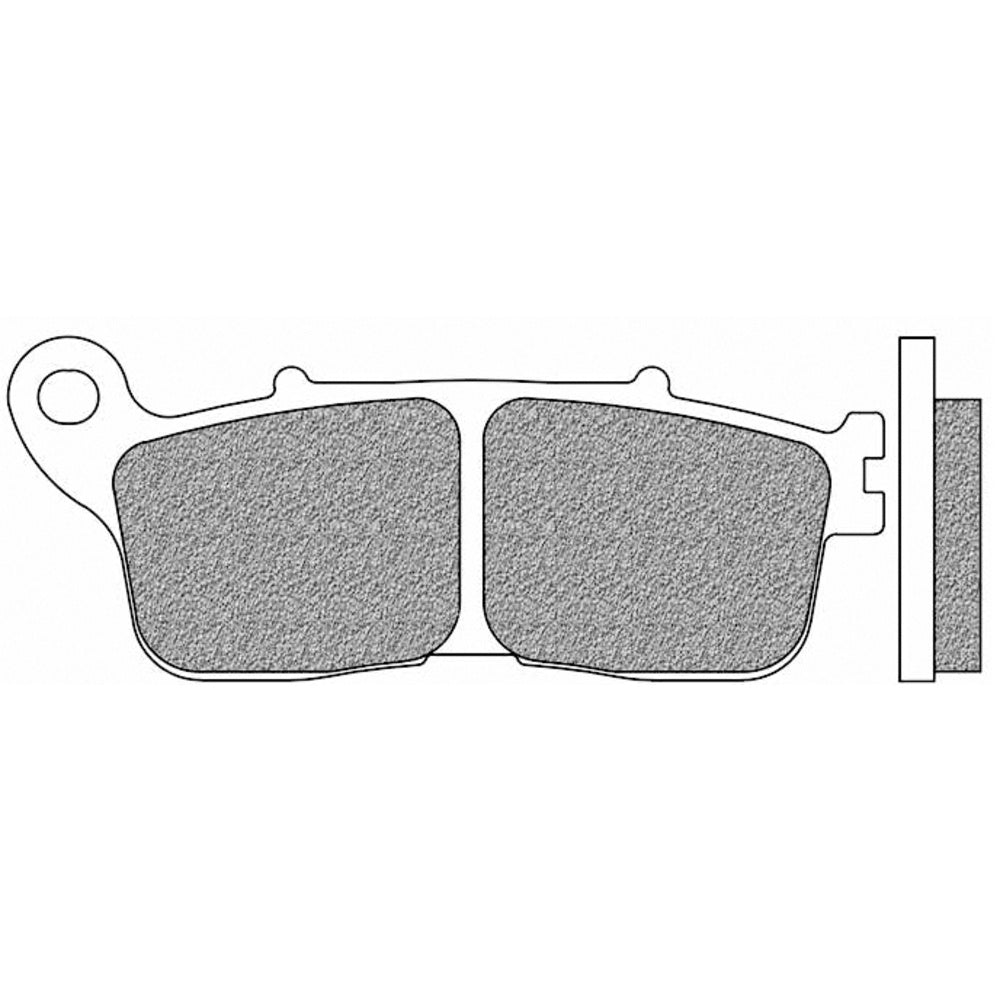 New NEWFREN Rear Brake Pad - Touring Organic For HONDA 1-FD0500-BT | Australian Moto Spares