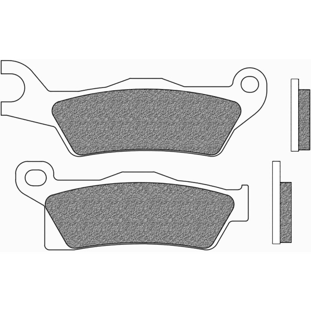 New NEWFREN Rear Brake Pad - ATV Sintered For CAN-AM 1-FD0505-SV | Australian Moto Spares