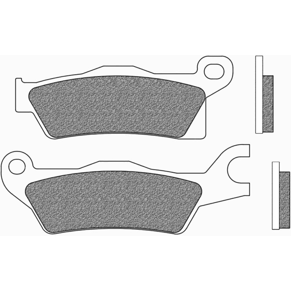 New NEWFREN Rear Brake Pad ATV Sintered For CAN-AM 1-FD0506-SV | Australian Moto Spares