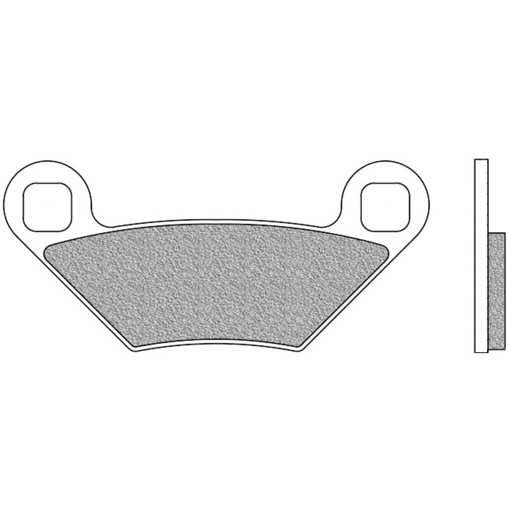 New NEWFREN Rear Brake Pad - Off Road ATV Sintered For POLARIS 1-FD0513-SV | Australian Moto Spares