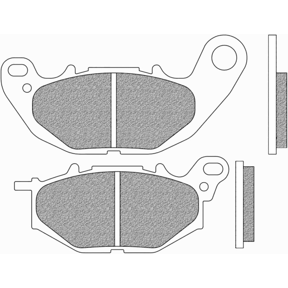 New NEWFREN Touring Sintered Brake Pad - Front For YAMAHA 1-FD0515-TS