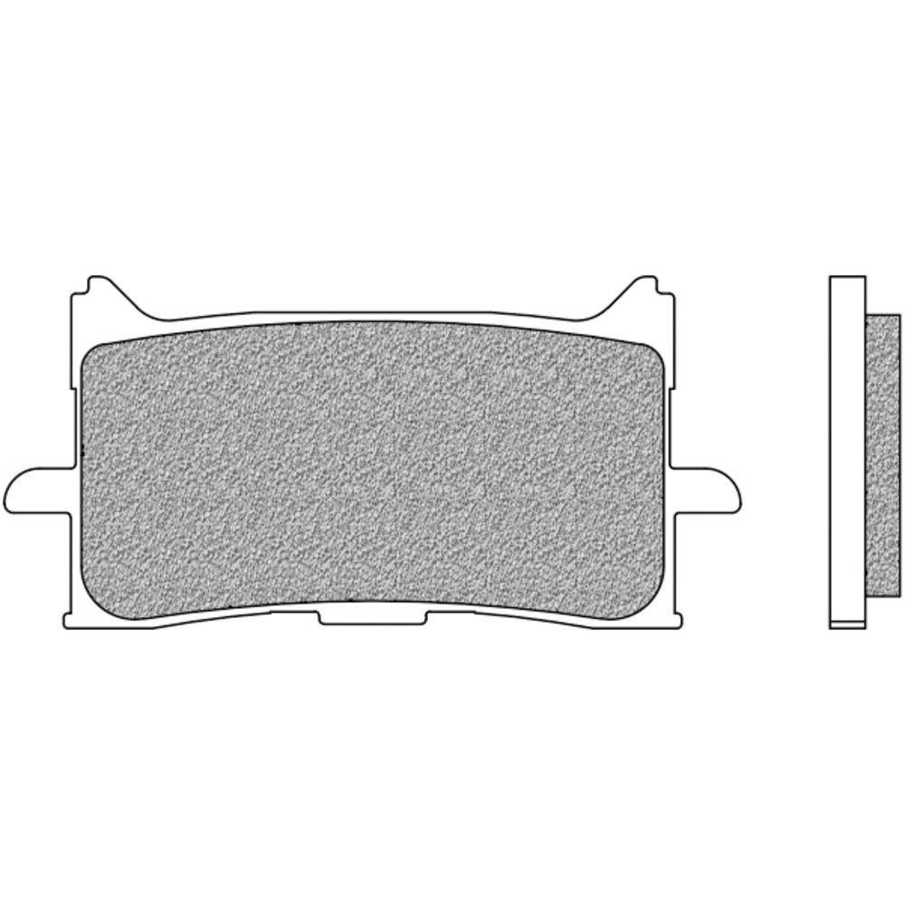 New NEWFREN Touring Organic Brake Pad - Front For HONDA 1-FD0521-TS