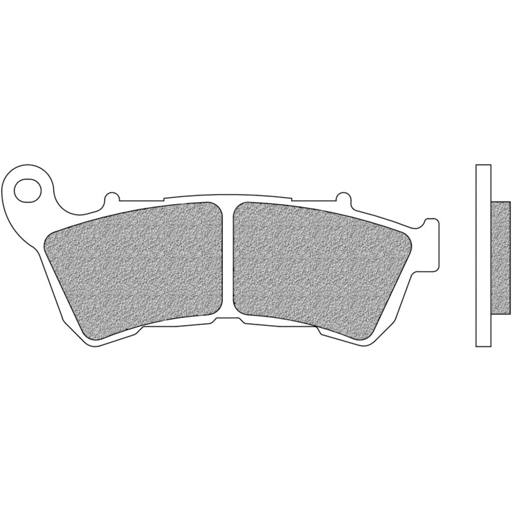 NEWFREN Heavy Duty Sintered Brake Pad - Front For HARLEY DAVIDSON 1-FD0525-SH