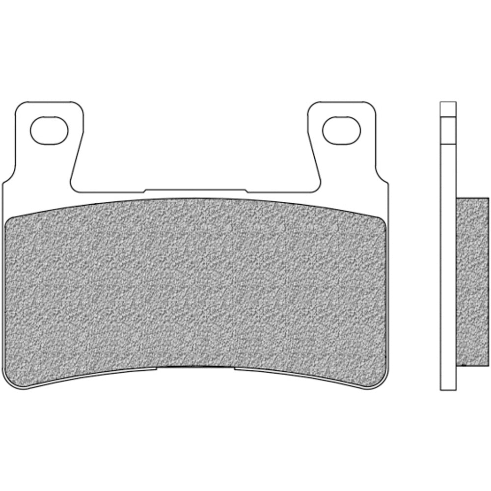 NEWFREN Heavy Duty Sintered Brake Pad - Front For HARLEY DAVIDSON 1-FD0533-SH