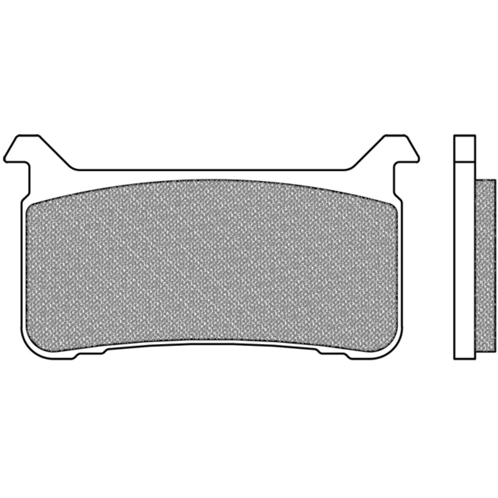 New NEWFREN Brake Pad - Front Road TT Pro Sintered For HONDA 1-FD0537-SP
