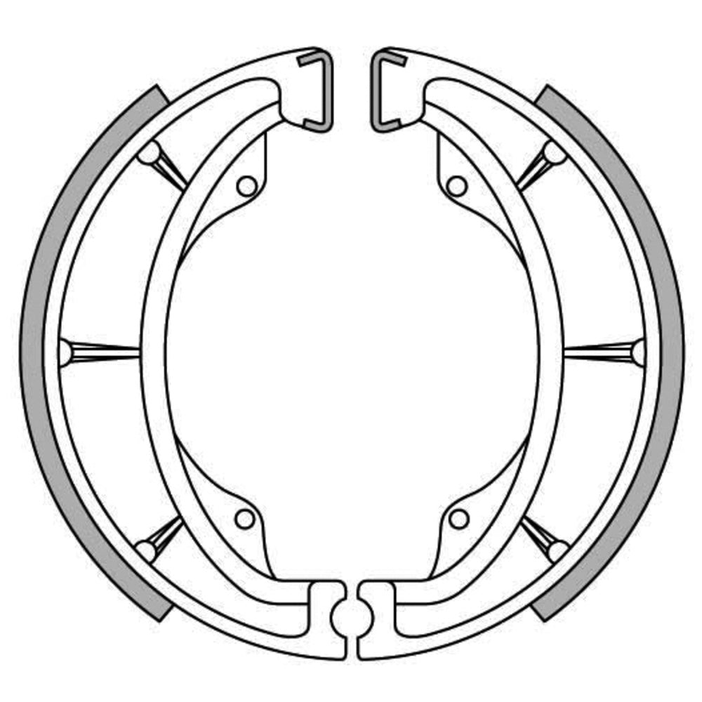 New NEWFREN Brake Shoe For SUZUKI 1-GF1147 | Australian Moto Spares