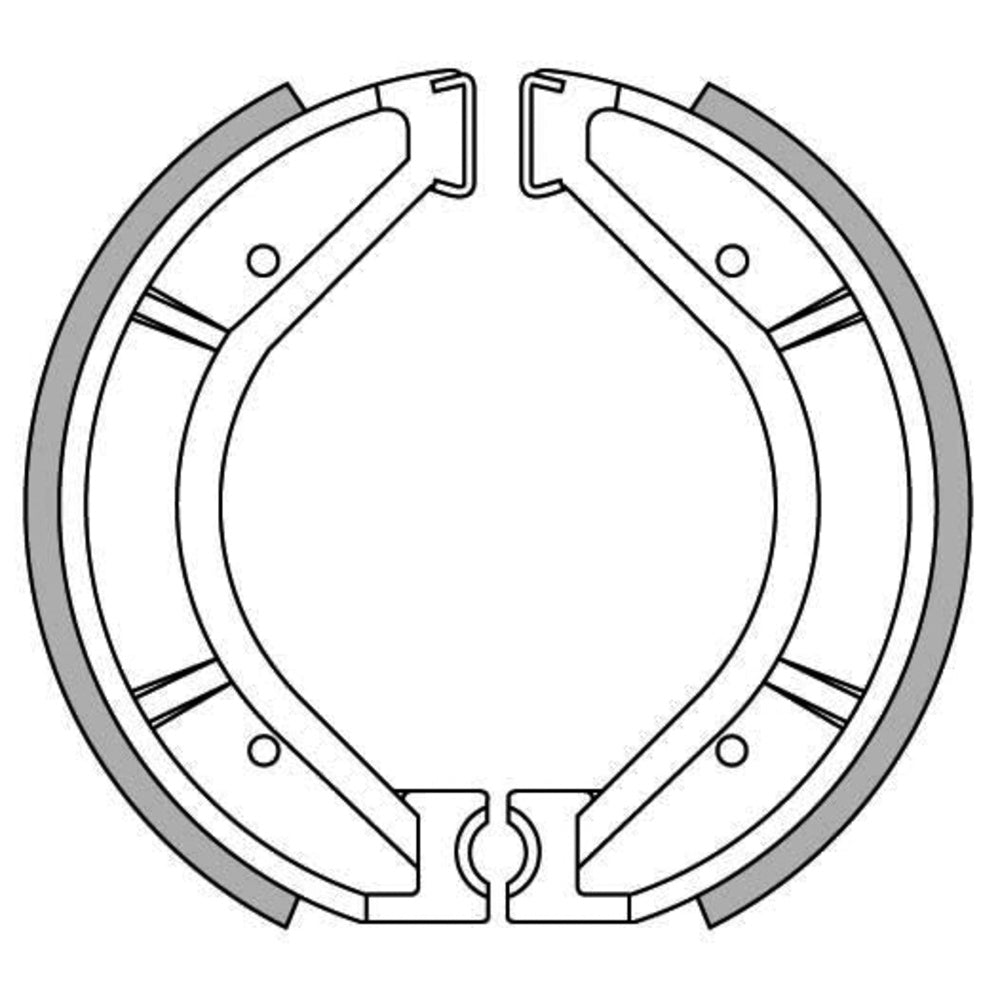 New NEWFREN Rear Brake shoe For OSSA 350 TRAIL, 250 TRAIL 1-GF1153