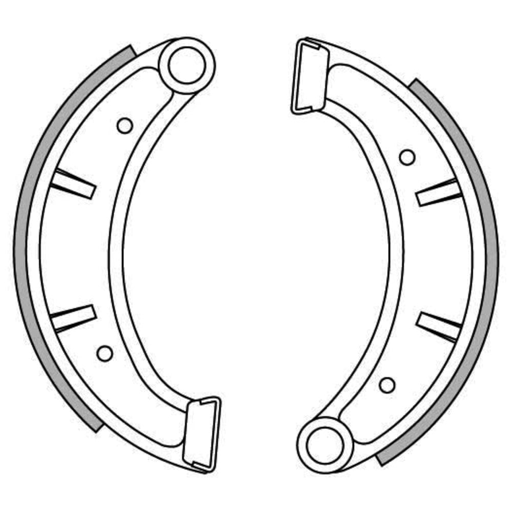New NEWFREN Brake Shoe For HUSQVARNA 1-GF1160 | Australian Moto Spares