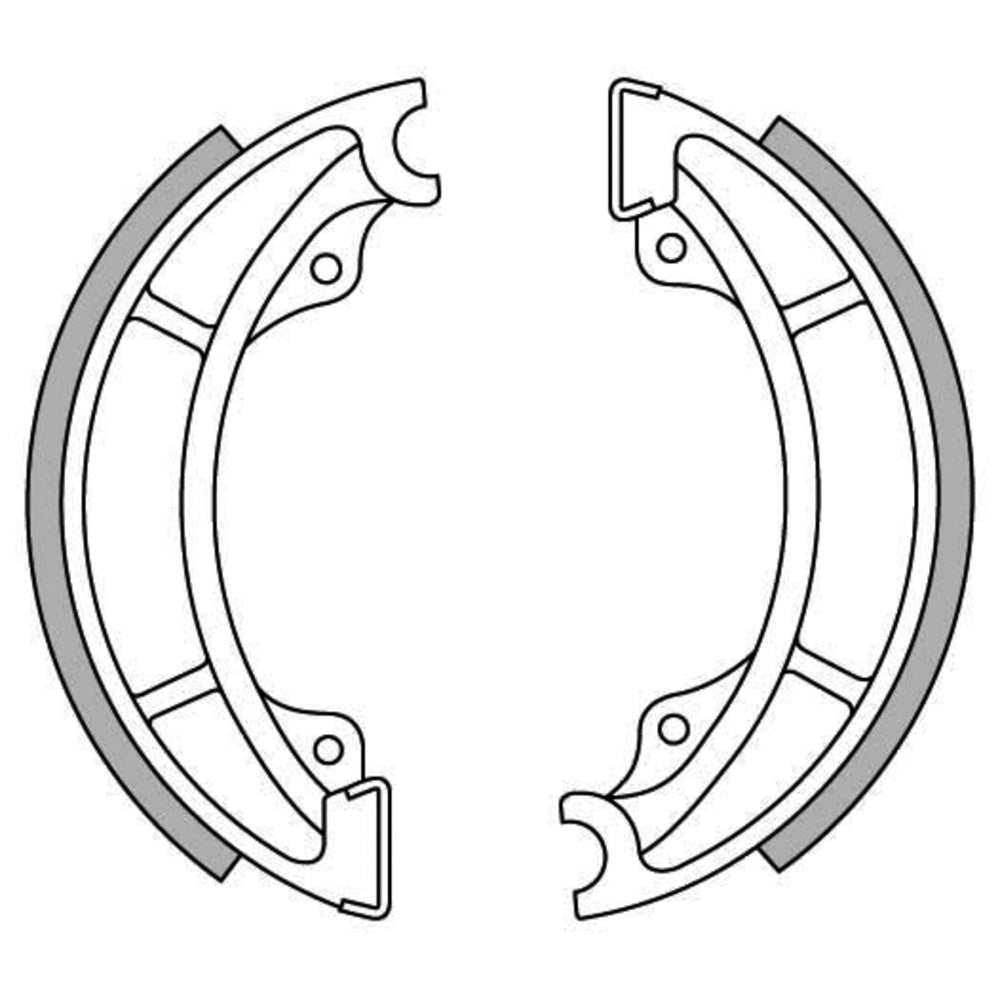 New NEWFREN Brake Shoe For SUZUKI RM125, RM500, RM250 1-GF1165 | Australian Moto Spares