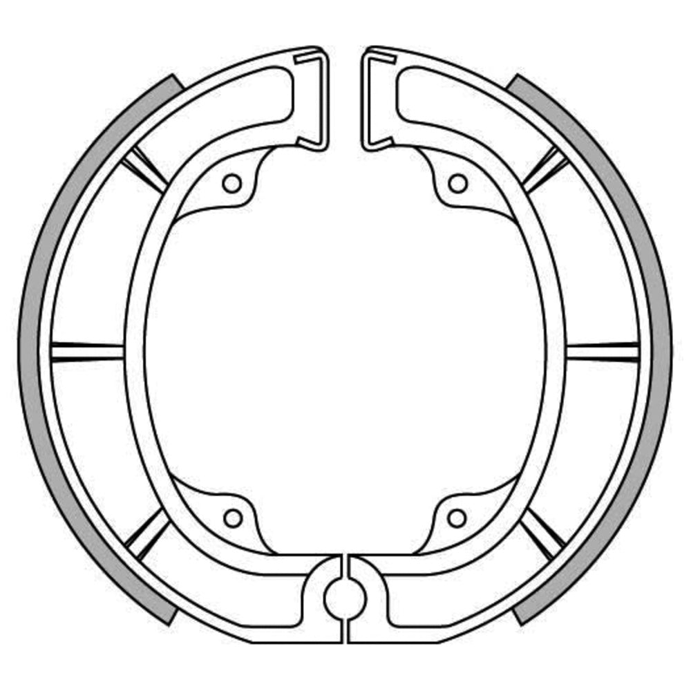 New NEWFREN Brake Shoe For SUZUKI RM465, RM250 1-GF1166 | Australian Moto Spares