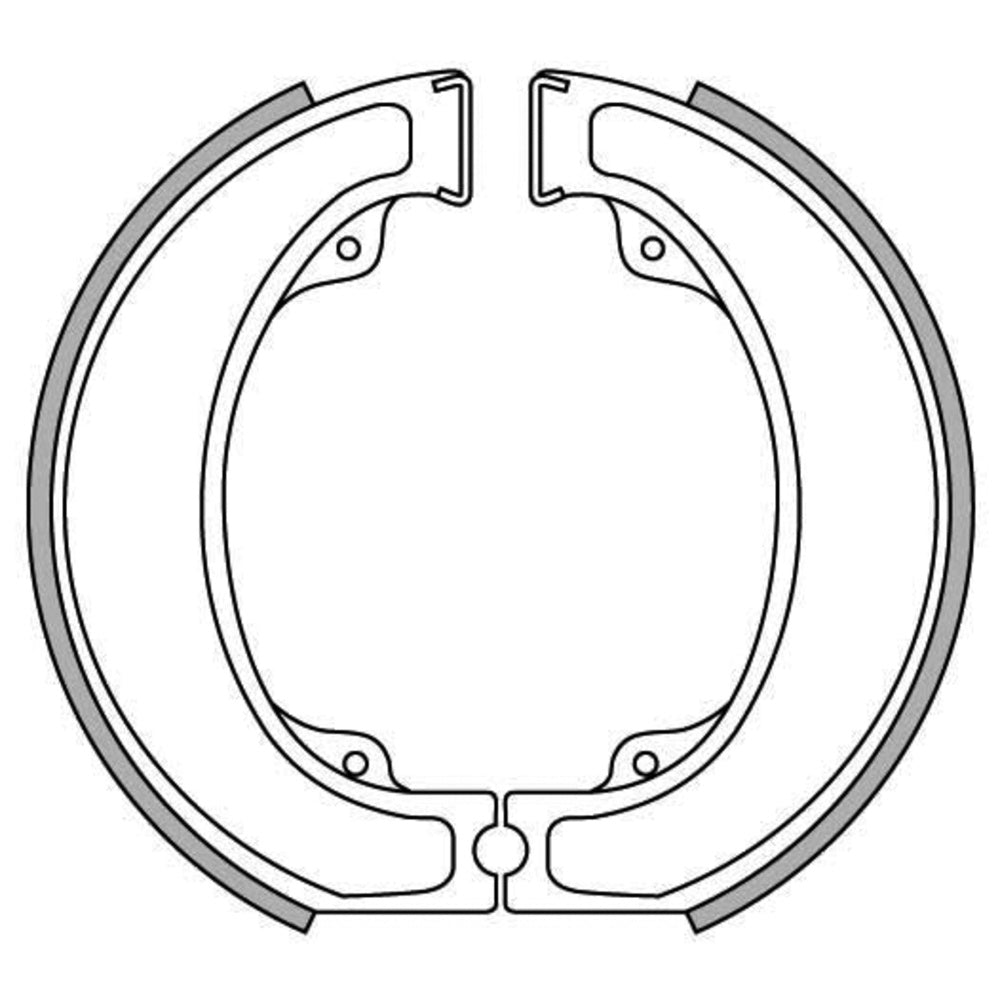 New NEWFREN Rear Brake shoe For HONDA CR250R 1-GF1169 | Australian Moto Spares