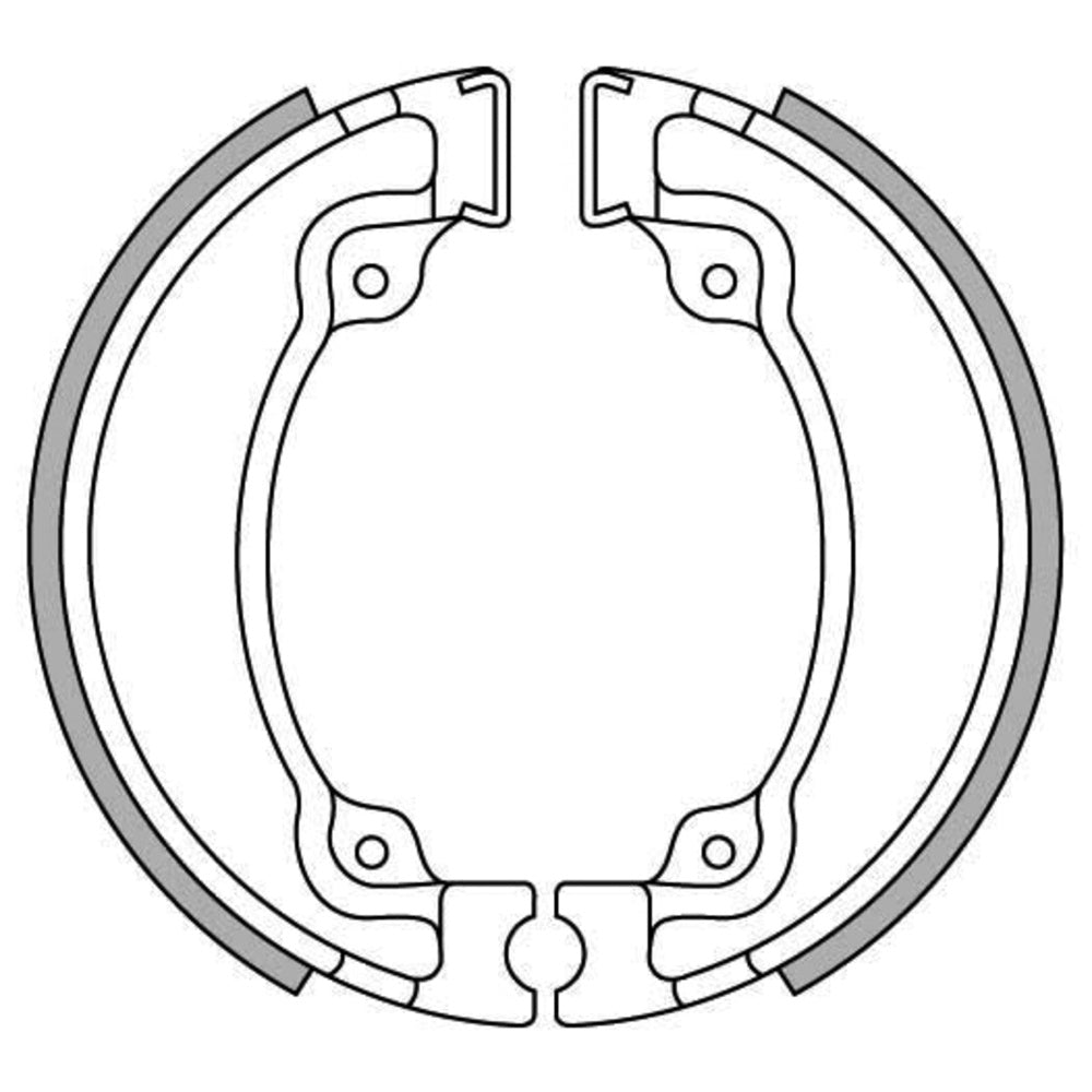 New NEWFREN Rear Brake shoe For HONDA 1-GF1171 | Australian Moto Spares