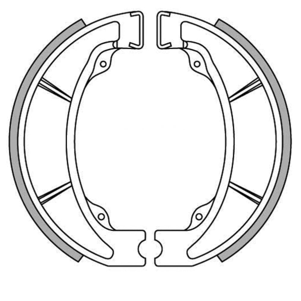 New NEWFREN Brake Shoe For HONDA CR250R, XR350R, CR125R 1-GF1174