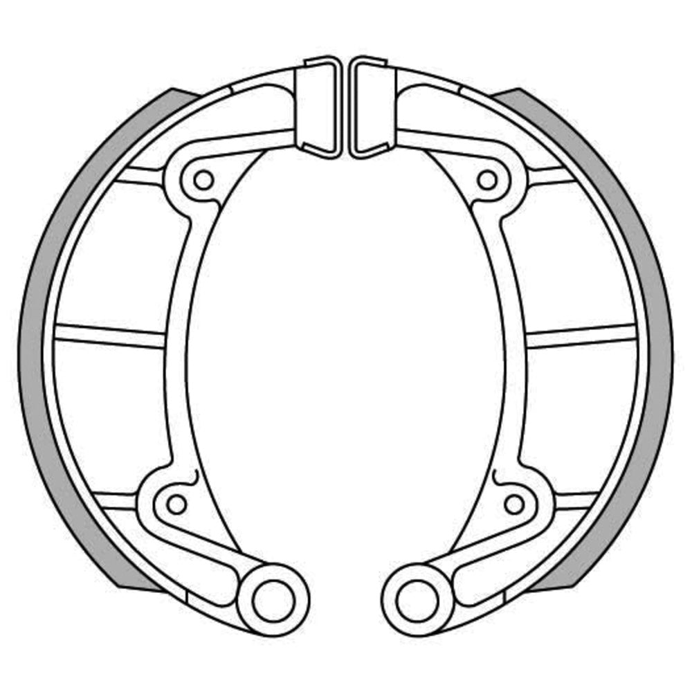 New NEWFREN Brake Shoe For MONTESA 123 COTA, 242 COTA 1-GF1176 | Australian Moto Spares