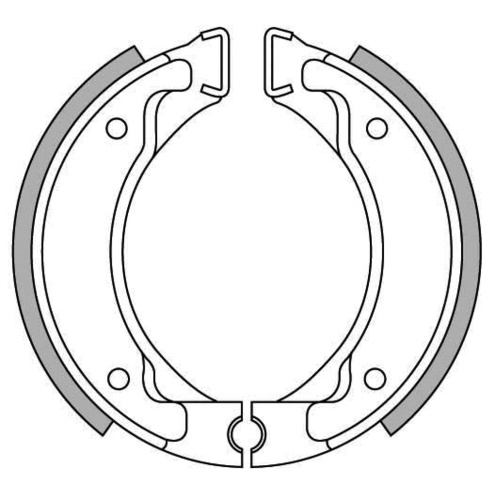 New NEWFREN Brake Shoe For YAMAHA CW50 ZUMA, DT50 1-GF1187 | Australian Moto Spares
