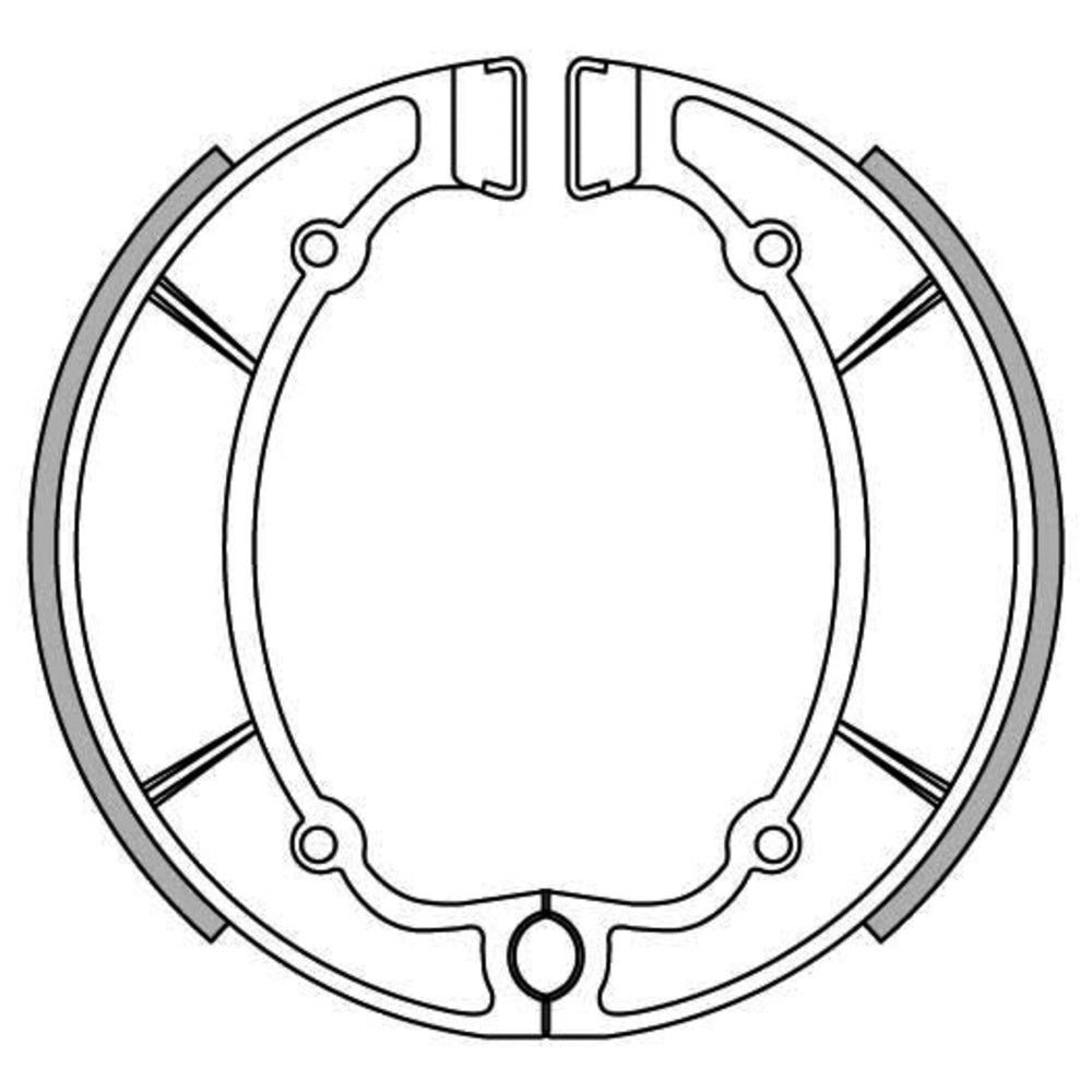 New NEWFREN Rear Brake shoe For YAMAHA 1-GF1190