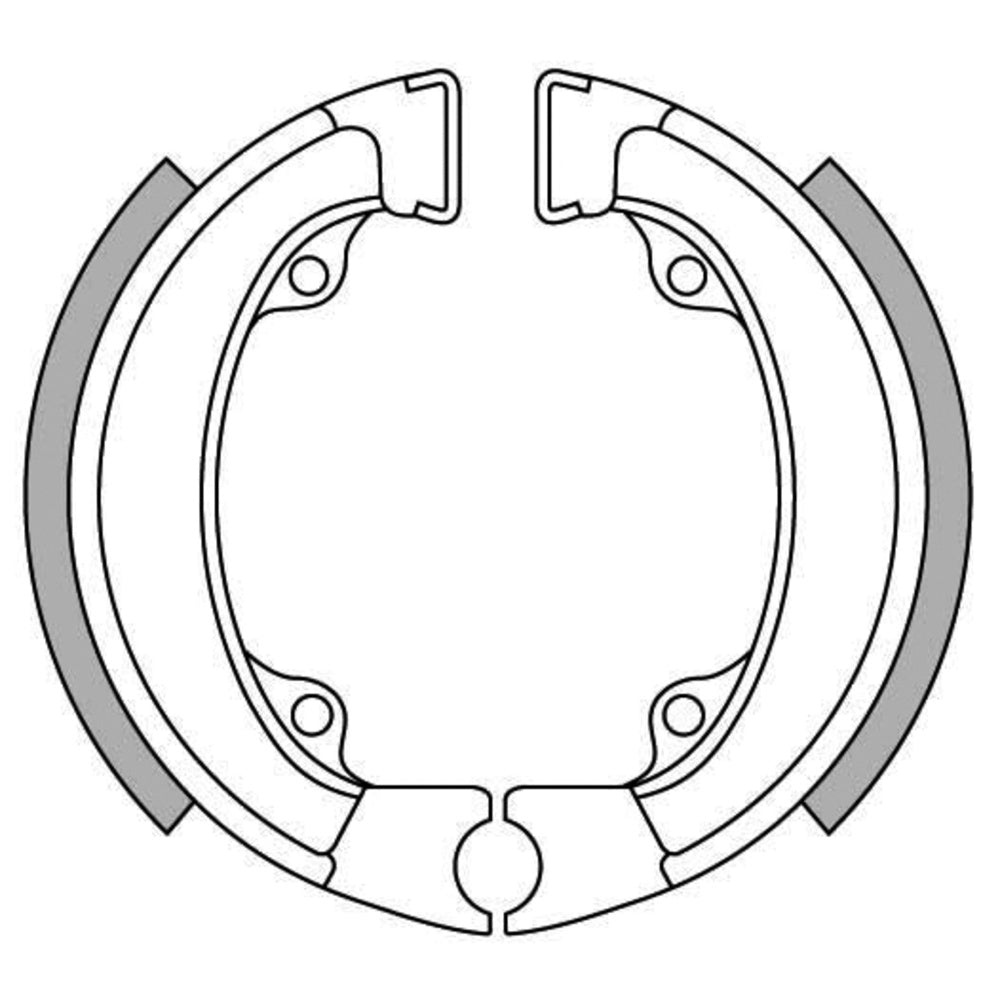 New NEWFREN Rear Brake shoe For HONDA 1-GF1198 | Australian Moto Spares