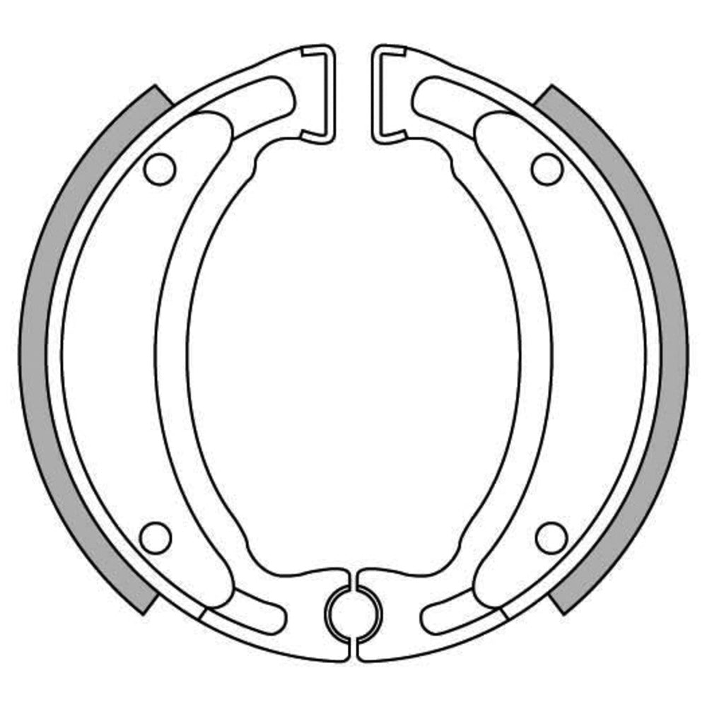 New NEWFREN Rear Brake shoe For BUG 50 JIVE 1-GF1200 | Australian Moto Spares
