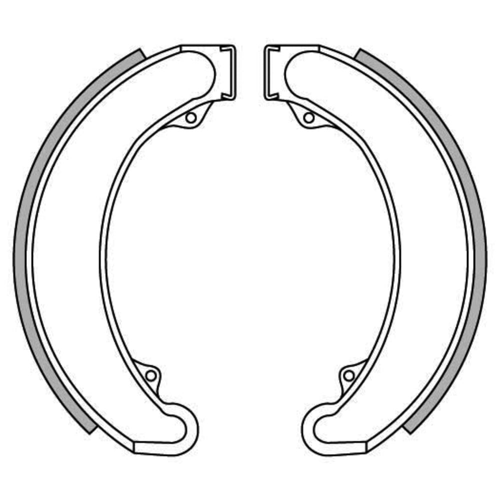 New NEWFREN Brake Shoe For HONDA CB250, CB350 TWIN, CB360, CB350F 1-GF1210