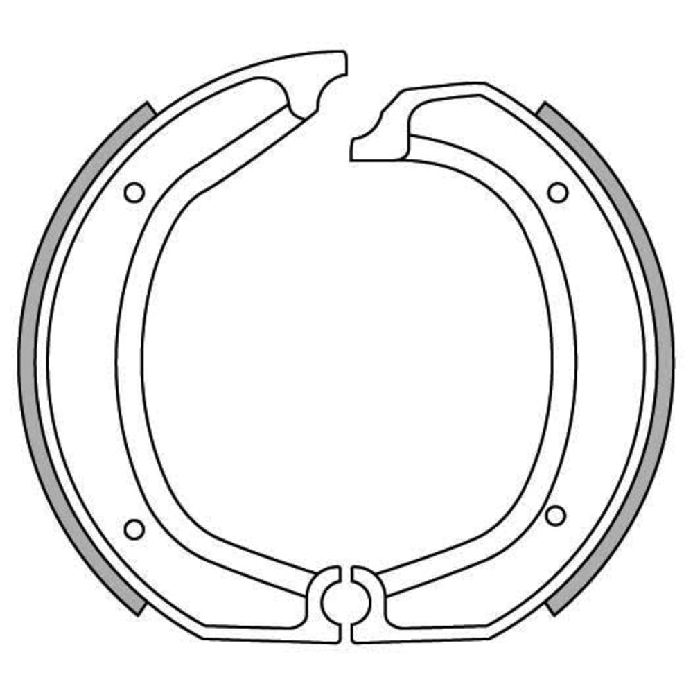 New NEWFREN Rear Brake shoe For BMW 1-GF1211 | Australian Moto Spares