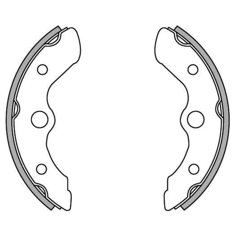 New NEWFREN Brake Shoe For HONDA FL350R, FL-400R PILOT, TRX250, TRX200 1-GF1212