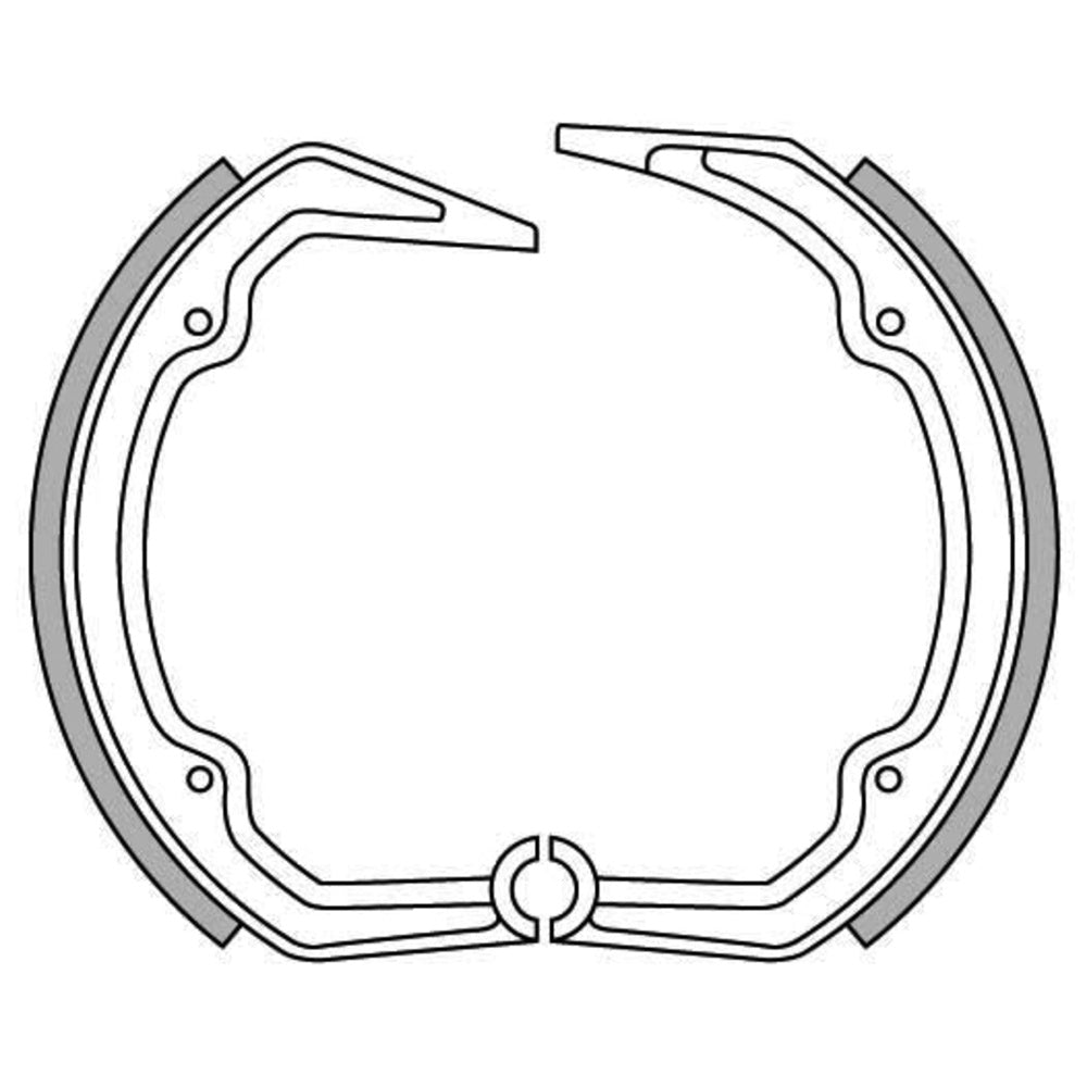New NEWFREN Rear Brake shoe For BMW R65 LS 1-GF1219 | Australian Moto Spares