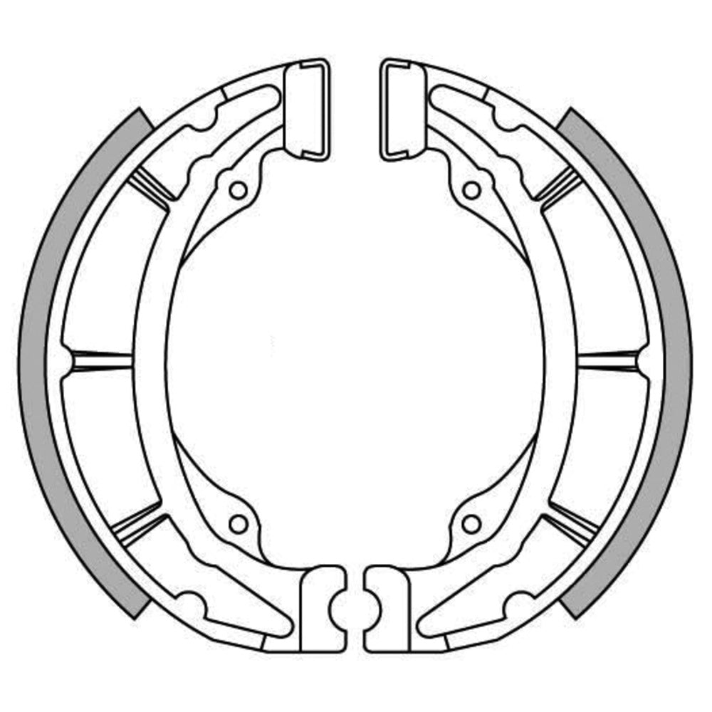 New NEWFREN Brake Shoe For SUZUKI TS80 1-GF1228 | Australian Moto Spares