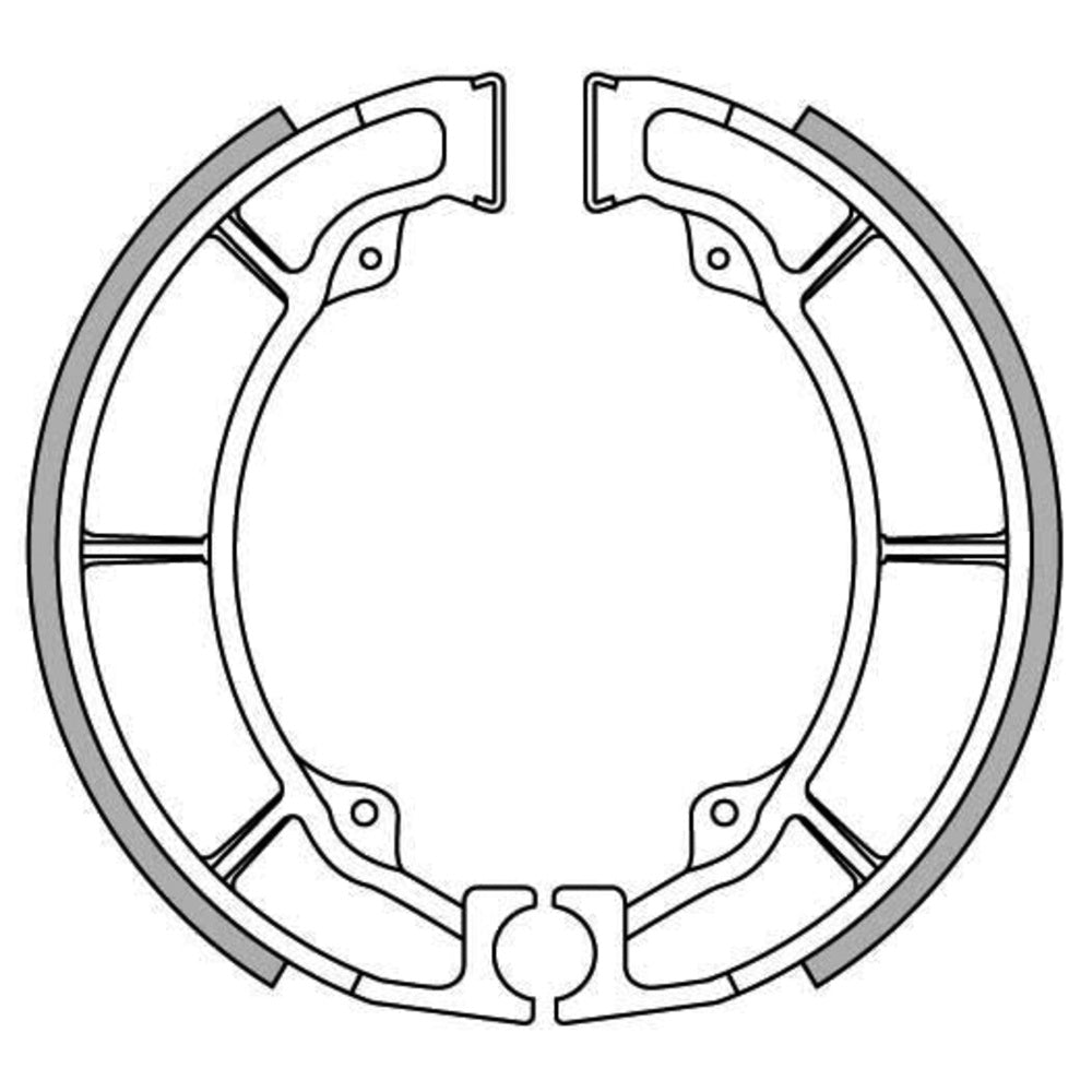 New NEWFREN Rear Brake shoe For KAWASAKI 1-GF1238