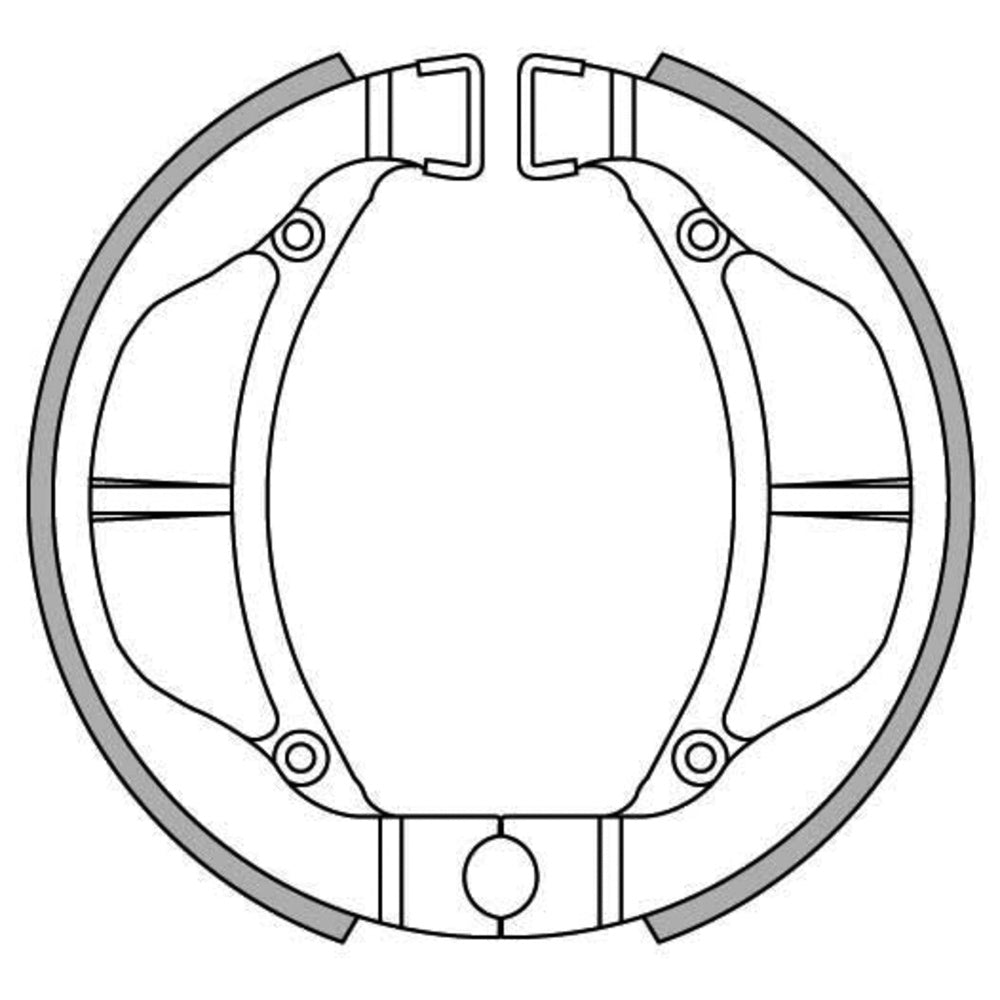 New NEWFREN Rear Brake shoe For SUZUKI RM60 1-GF1245