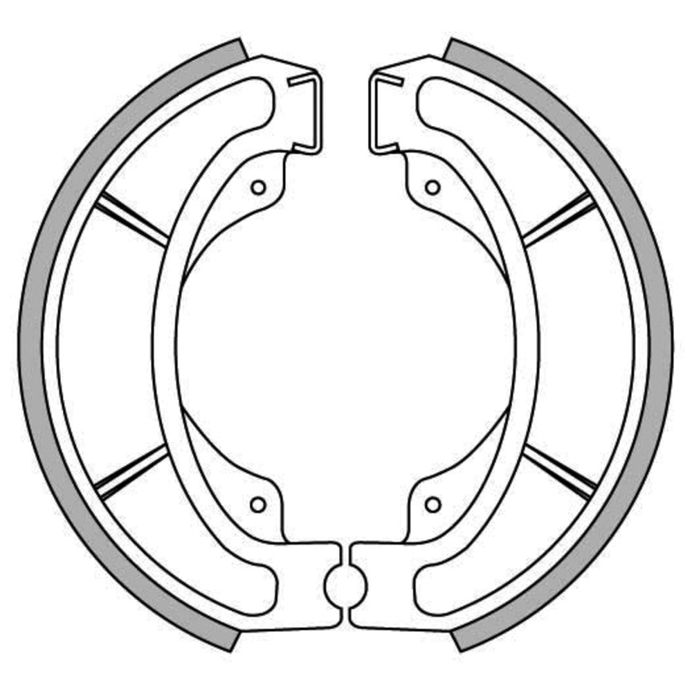 New NEWFREN Rear Brake shoe For HONDA CH250 SPACY 1-GF1252 | Australian Moto Spares