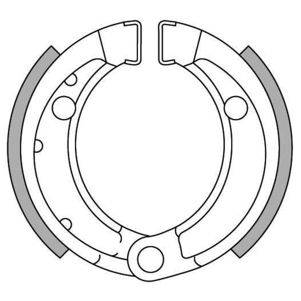 New NEWFREN Brake Shoe For HONDA, KAWASAKI, POLARIS 1-GF1259 | Australian Moto Spares