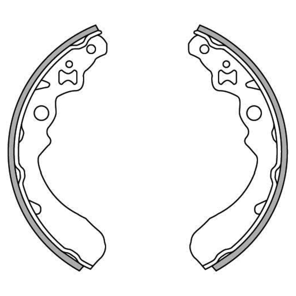 New NEWFREN Brake Shoe For KAWASAKI, SUZUKI 1-GF1275 | Australian Moto Spares