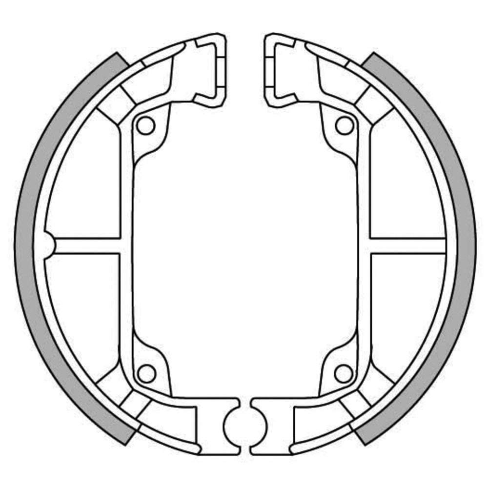 New NEWFREN Rear Brake shoe For SUZUKI AE50 1-GF1297