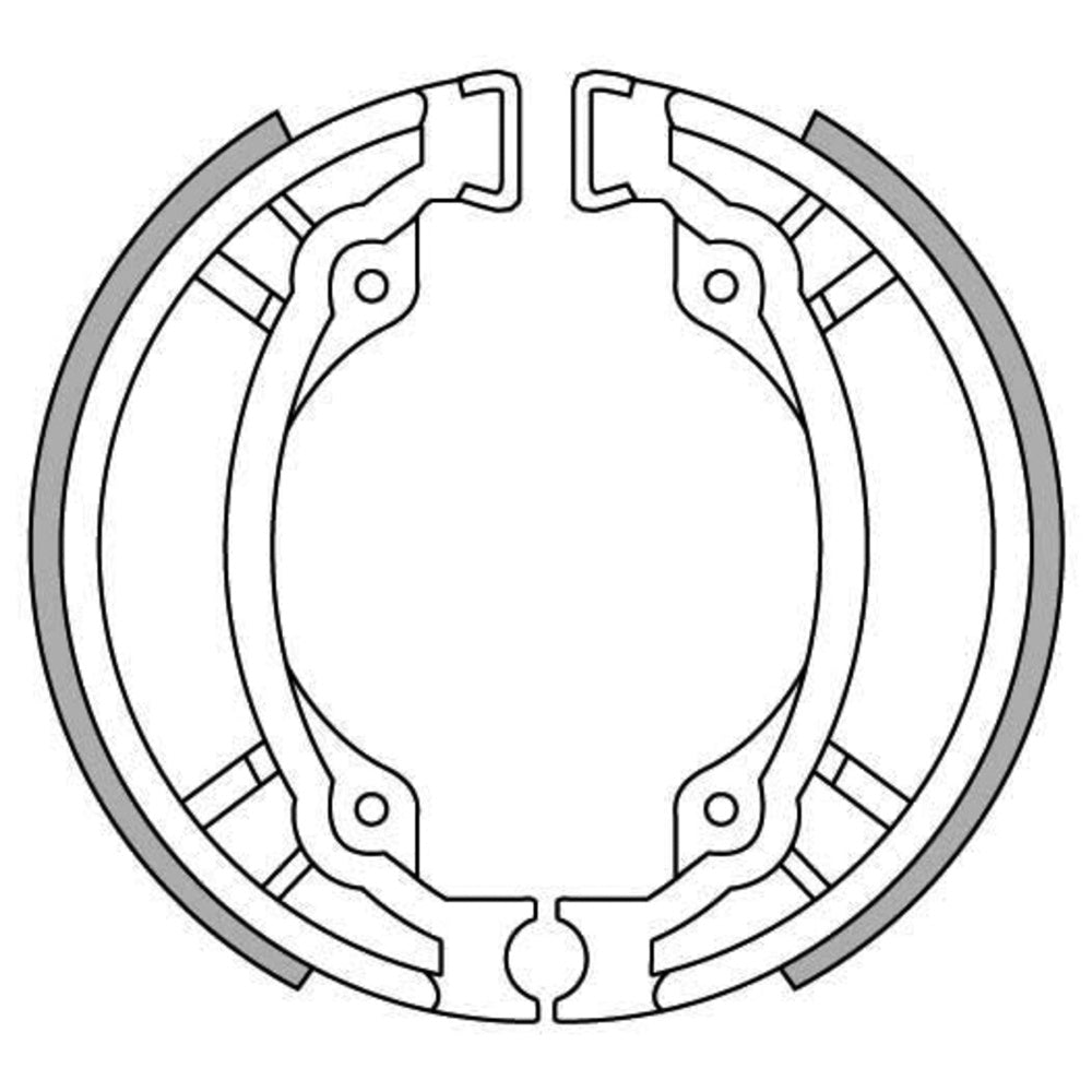 New NEWFREN Rear Brake shoe For BOLWELL PGO SYM, SUZUKI, TGB 1-GF1300 | Australian Moto Spares