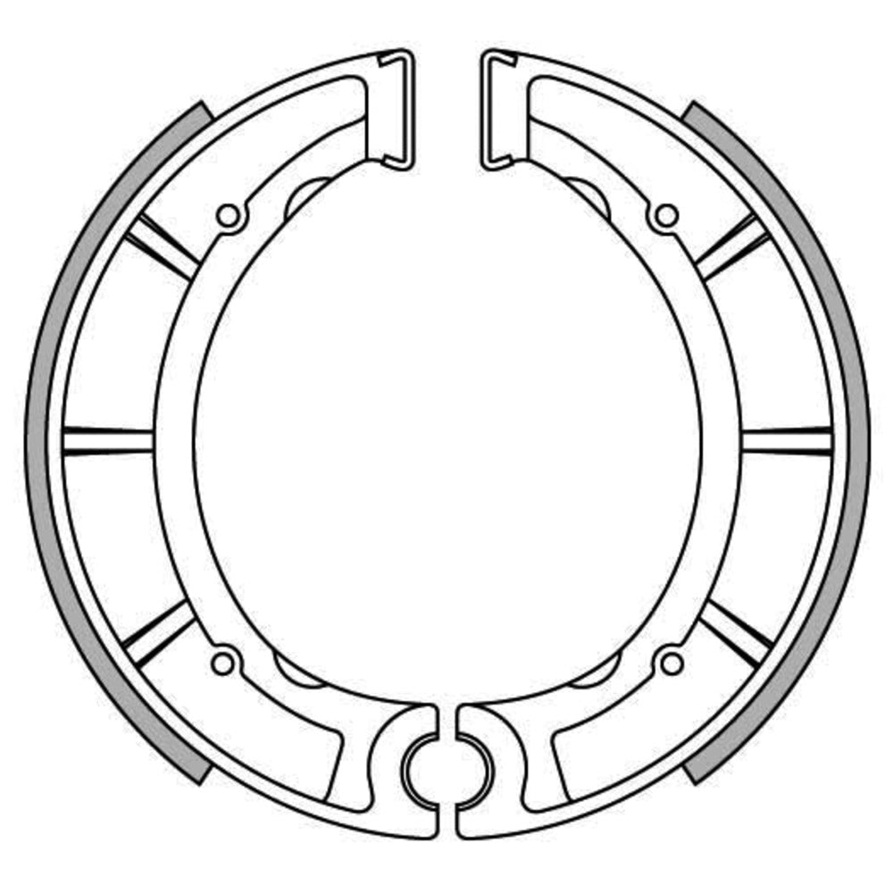 New NEWFREN Brake Shoe For YAMAHA 1-GF1304 | Australian Moto Spares