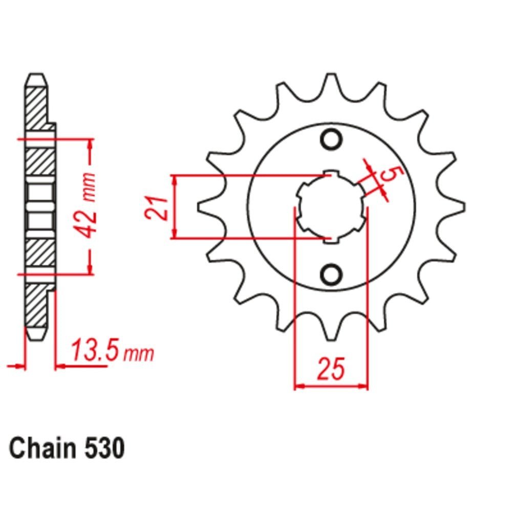 New SUPERSPROX 15T Sprocket - Front For CAGIVA, DUCATI 10-725-15 | Australian Moto Spares