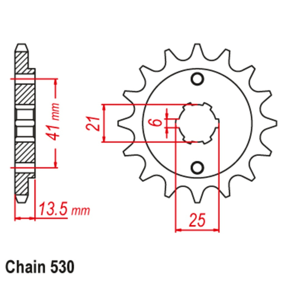 New SUPERSPROX 15T Sprocket - Front For HONDA VF500F, VF400F 10-KE7-15 | Australian Moto Spares