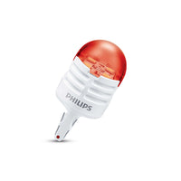 NEW PHILIPS GLOBE W21/5 LED RED 12V