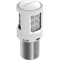 New Philips Globe P21 Led Amber 12V (11498Ulax2)
