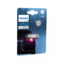 NEW PHILIPS GLOBE FESTOON 38mm LED WHITE 12V | Australian Moto Spares