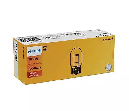 New Philips Globe W21/5W 12V 10Pack (12066Cp)