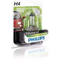 New Philips Globe H4 12V 60/55W Single Blister Pack Longlife Eco Vision | Australian Moto Spares