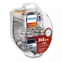 New Philips Globe H4 12V Twin Pack Xtreme Vision G-Force (12342Xvgs2) | Australian Moto Spares