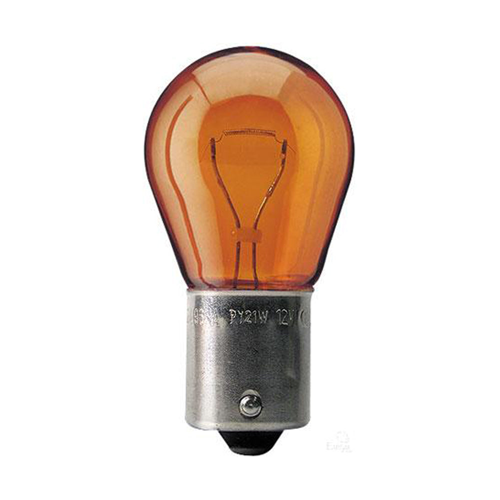 New Philips Globe Py21W 12V Twin Blister Pack (12496B2) | Australian Moto Spares