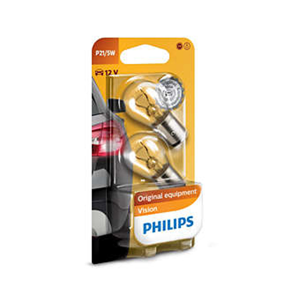 New Philips Globe P21/5W 12V Twin Blister Pack (12499B2) | Australian Moto Spares